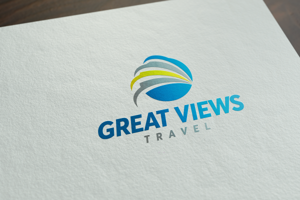 Logo Design by DonJ for Great Views Travel | Design #19527084