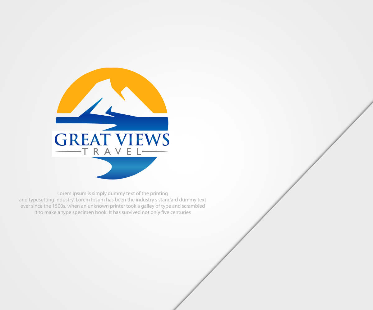 Logo Design by MagnuS Gill for Great Views Travel | Design: #19642279