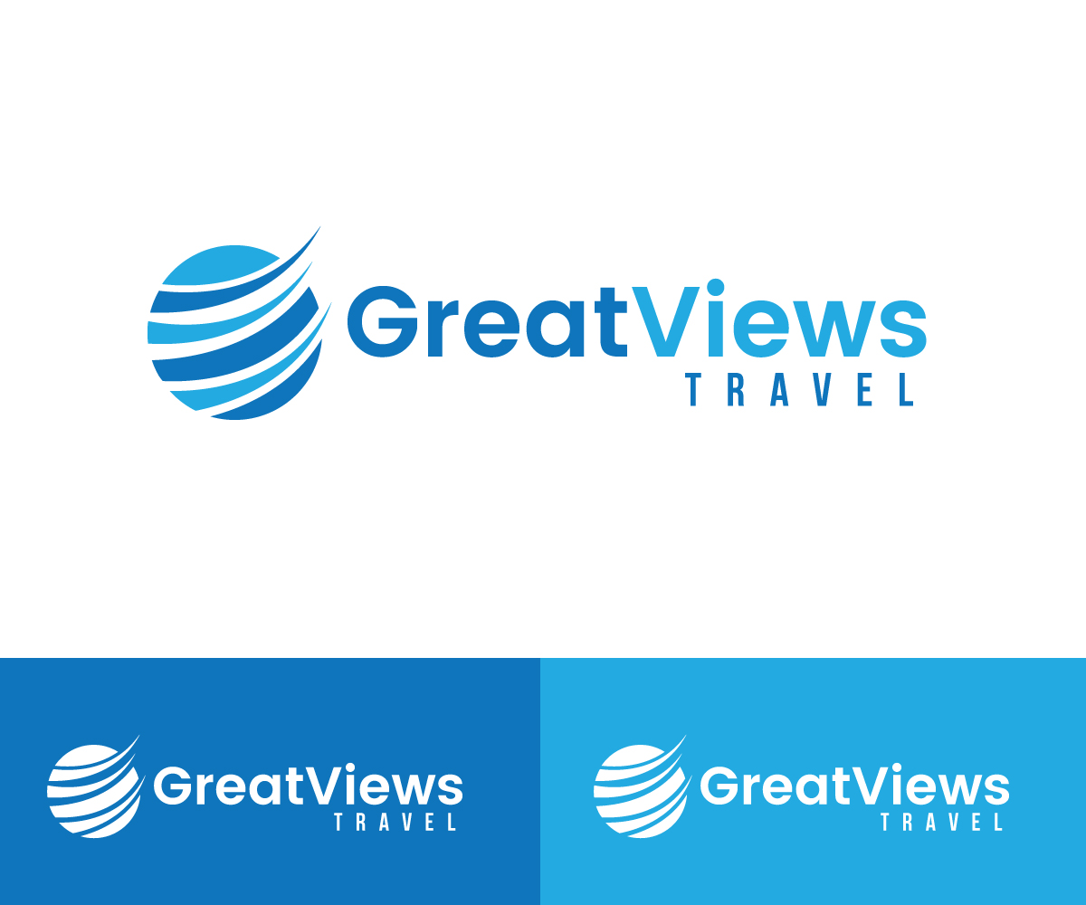 Logo Design by designmind78 for Great Views Travel | Design #19529970
