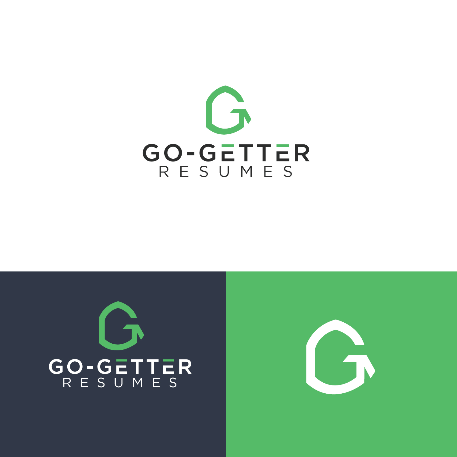 Logo Design by Paras Bali for Go-Getter Resumes | Design #19536183