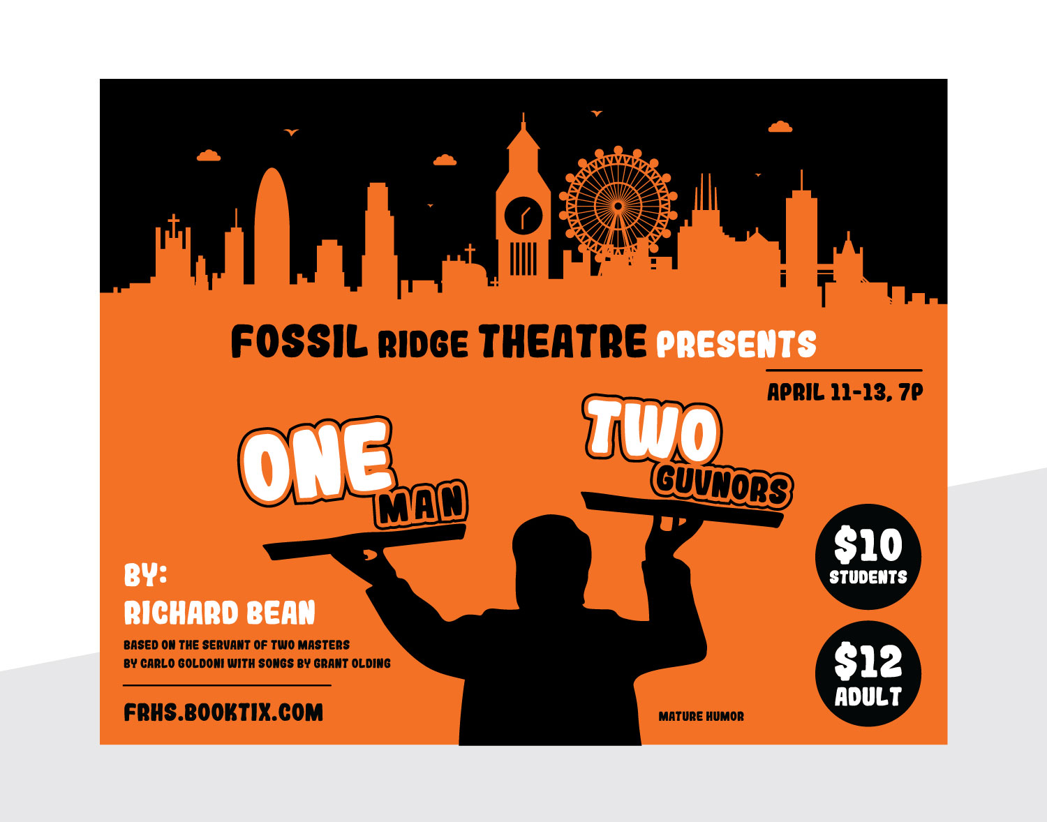 Poster Design by vcreatived for Fossil Ridge High School | Design #21084678