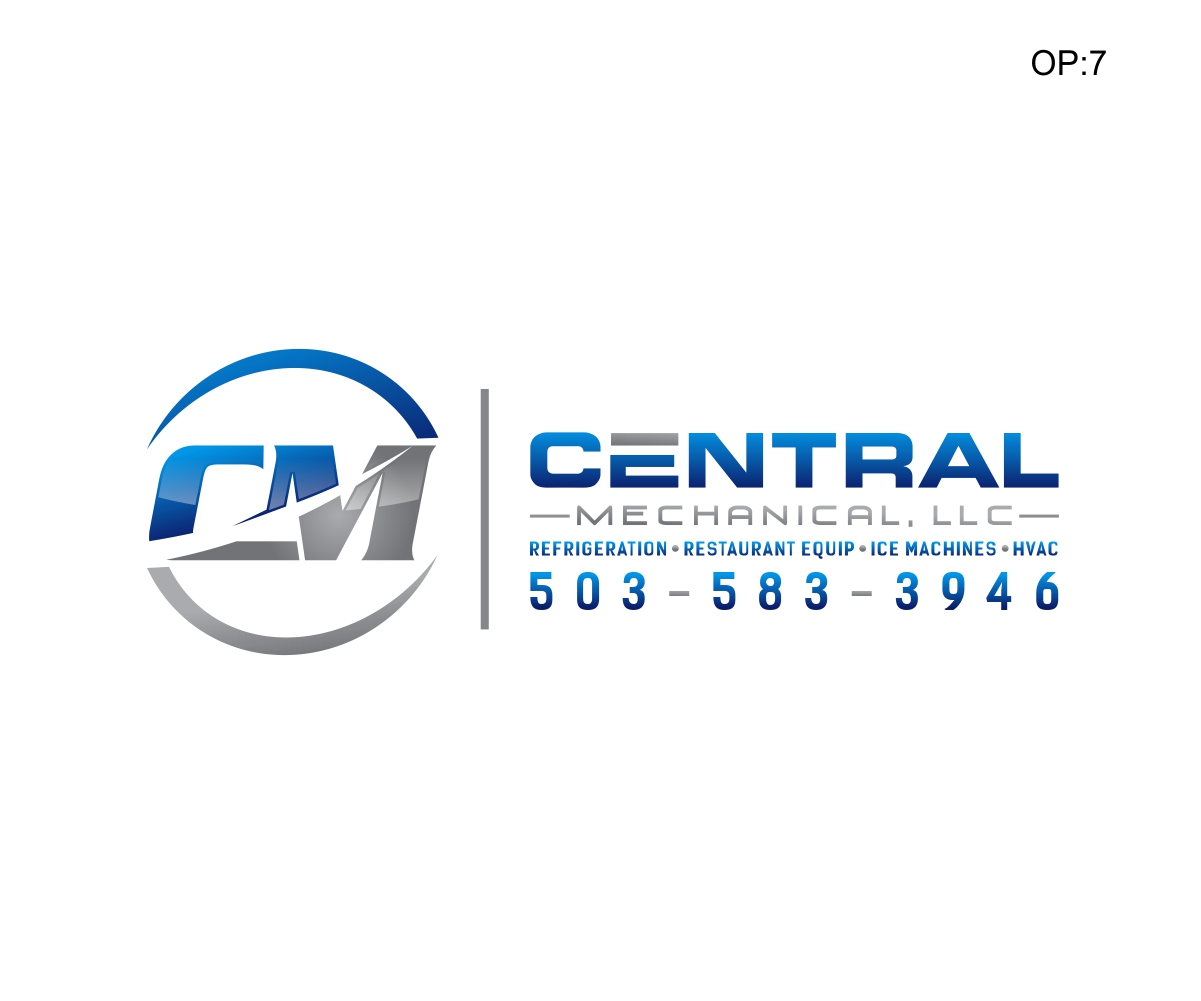 Logo Design by Ava for Central Mechanical, LLC | Design: #19553992