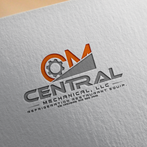 Central Mechanical, LLC   Refrigeration Restaurant Equip. Ice Machines  503 583 3946 | Logo Design by SteffySummer