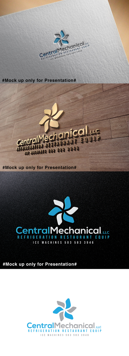 Logo Design by designmind78 for Central Mechanical, LLC | Design #19529973