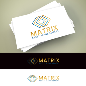 Matrix Asset Management OR logo by itself | Logo Design by ClearDesign