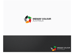 Midway Colour Australia focusing on Midway Colour | Logo Design by jaime.sp