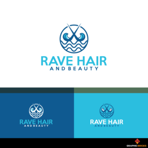Rave Hair and Beauty  | Design de Logo par Graphic Bricks