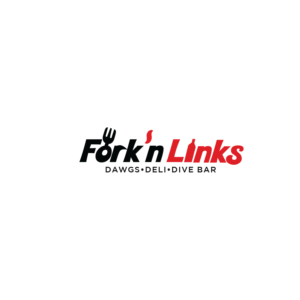 Top: Fork’n Links   Below:  Dawgs•Deli•Dive Bar | Logo Design by Graphicsbox