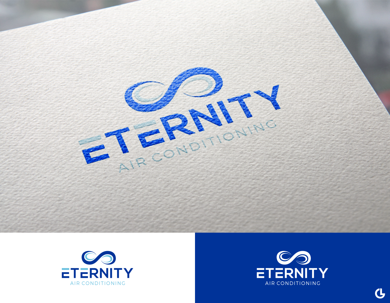 Logo Design by R!CKY for Eternity Air Conditioning | Design #19623954