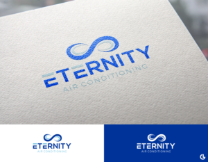 Logo Design by R!CKY for Eternity Air Conditioning | Design: #19623954