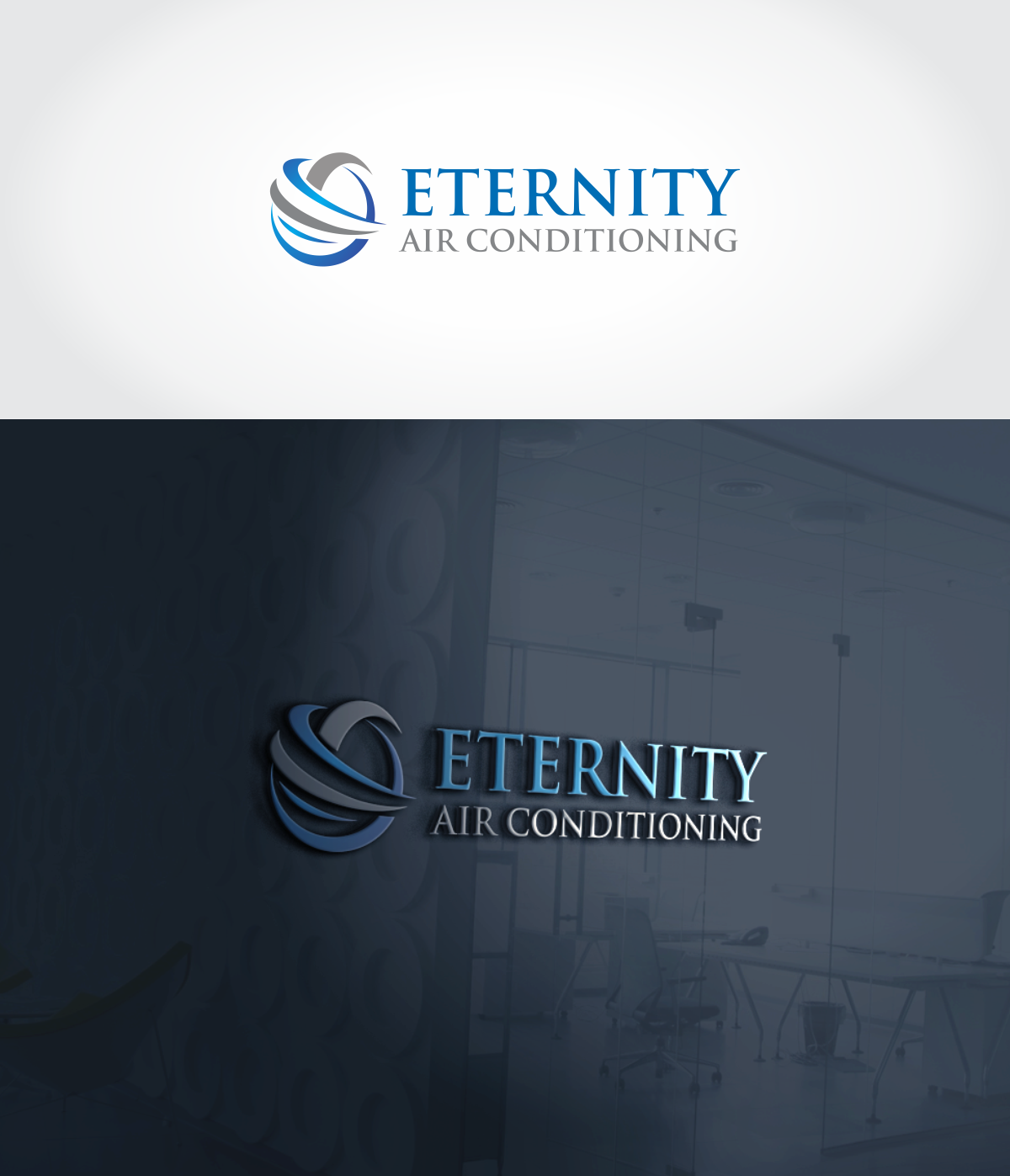 Logo Design by plengsengankali for Eternity Air Conditioning | Design: #19633995