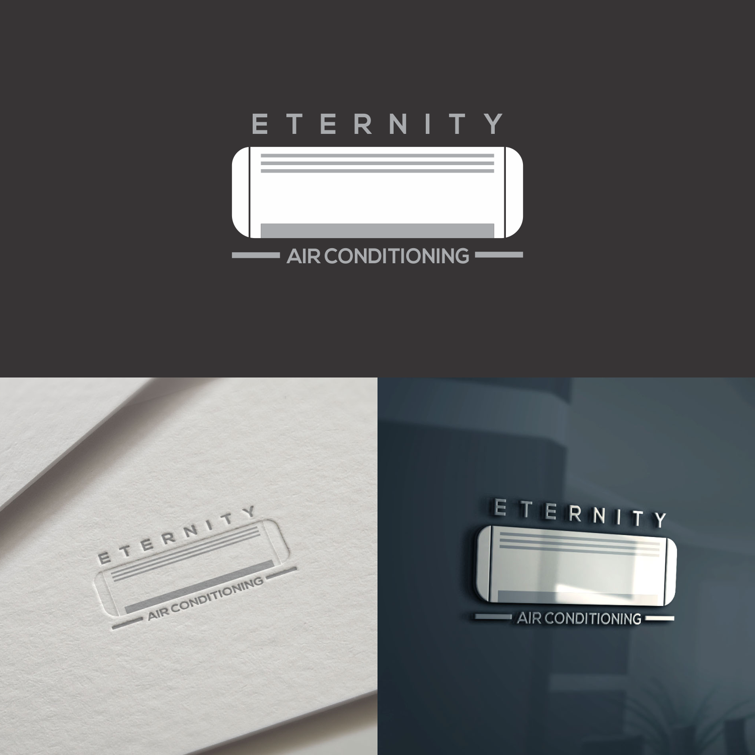 Logo Design by gabluk 15 for Eternity Air Conditioning | Design #19615279