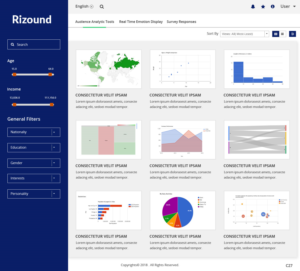 Web Design par pb pour Rizound | Design : #19530359