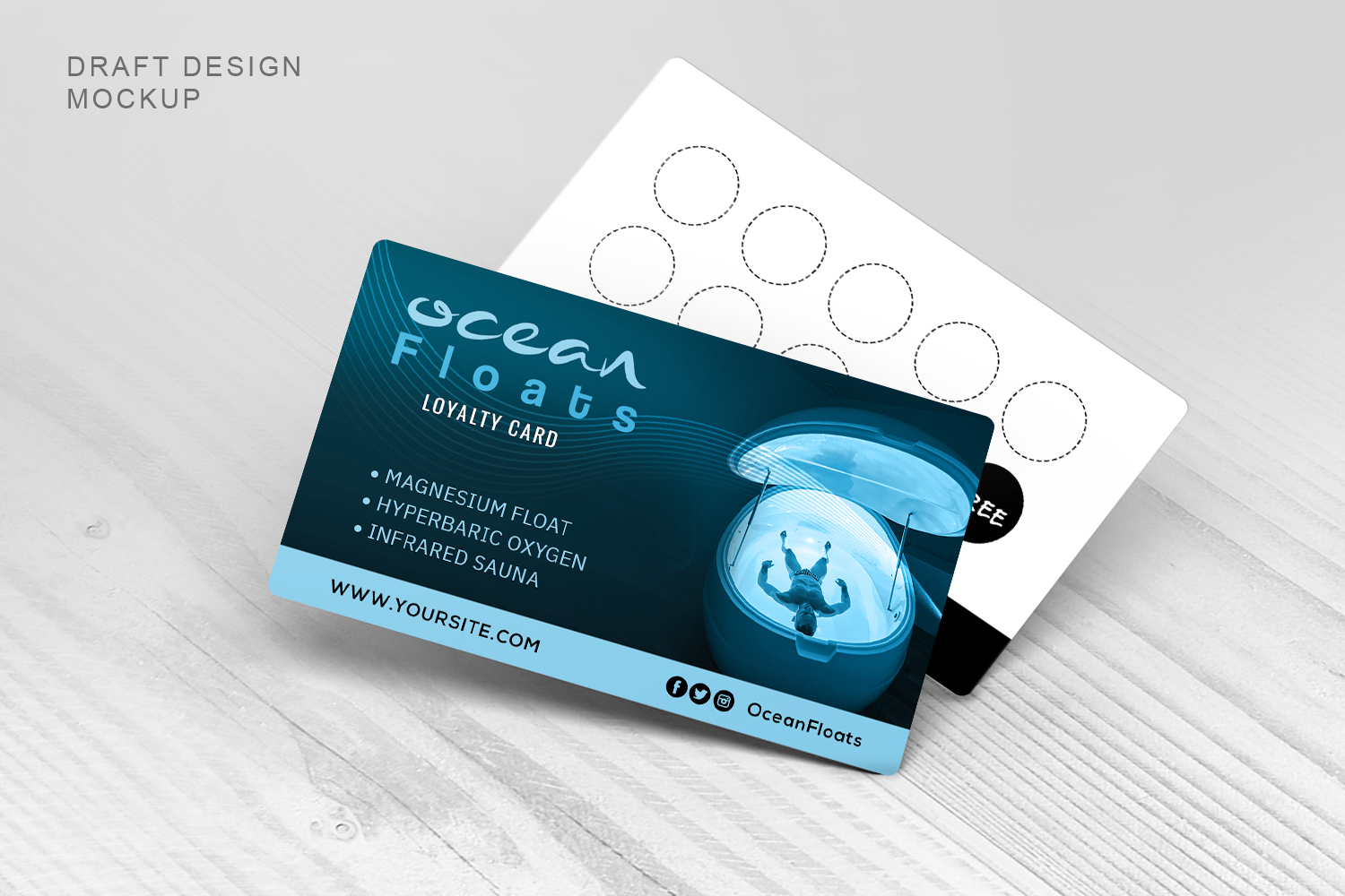 Card Design by MDesigns ™ for Ocean Floats  | Design #19528734