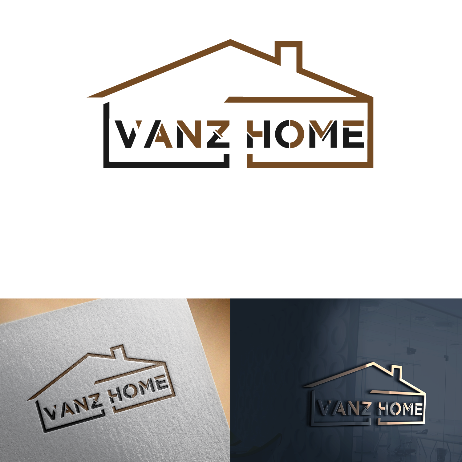 Diseño de Logo por HydDesign para Vanz Home | Diseño #19537897