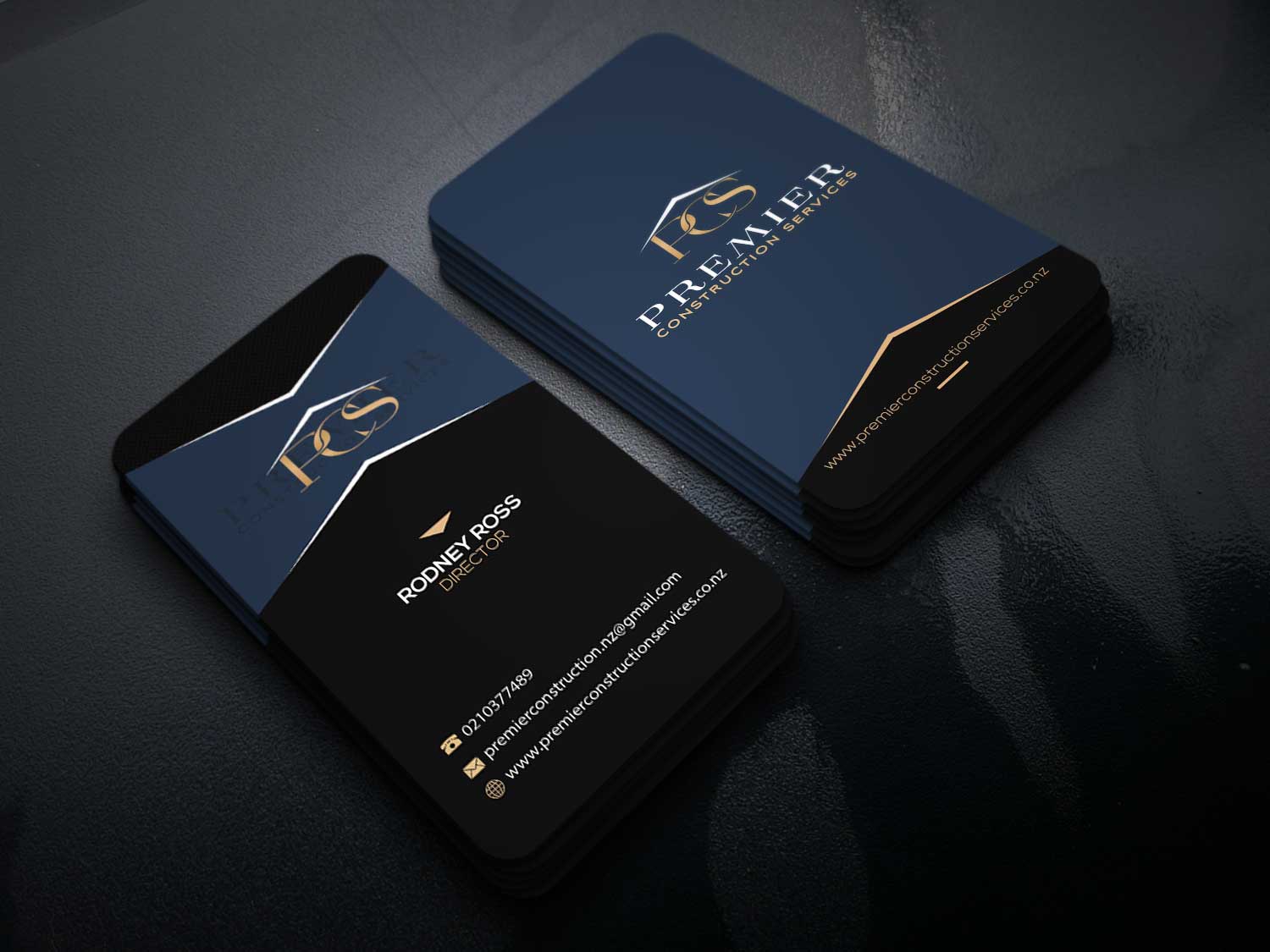 Visitenkarten-Design von Riz' für dieses Projekt | Design #19522725