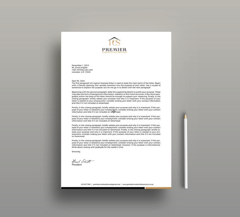 Visitenkarten-Design von Sarah Mathews für dieses Projekt | Design #19525437