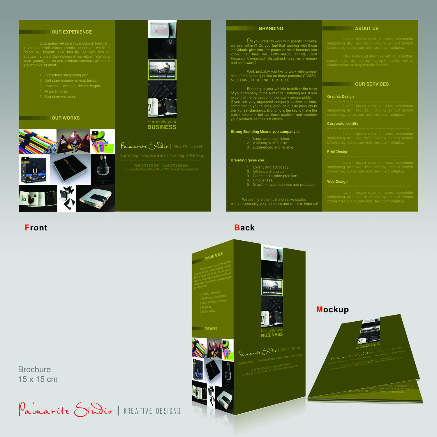 Brochure Design by AriefK for this project | Design #696523