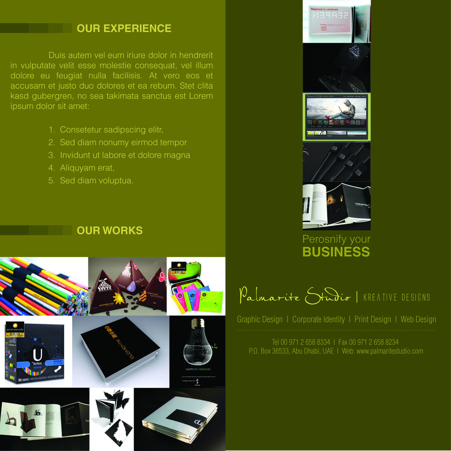 Brochure Design by AriefK for this project | Design #696556