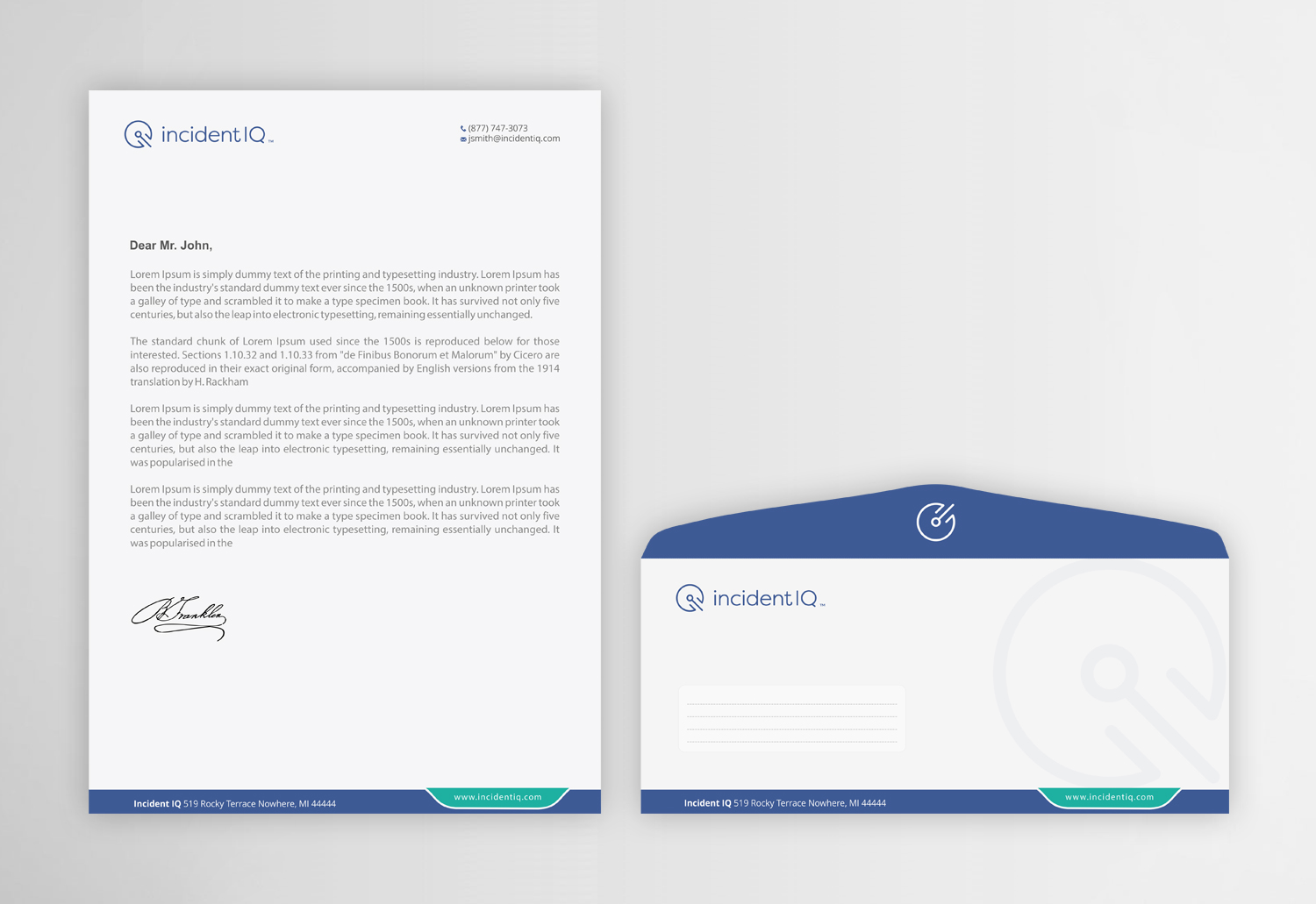 Letterhead Design by Infinitive Technology for this project | Design #19529353