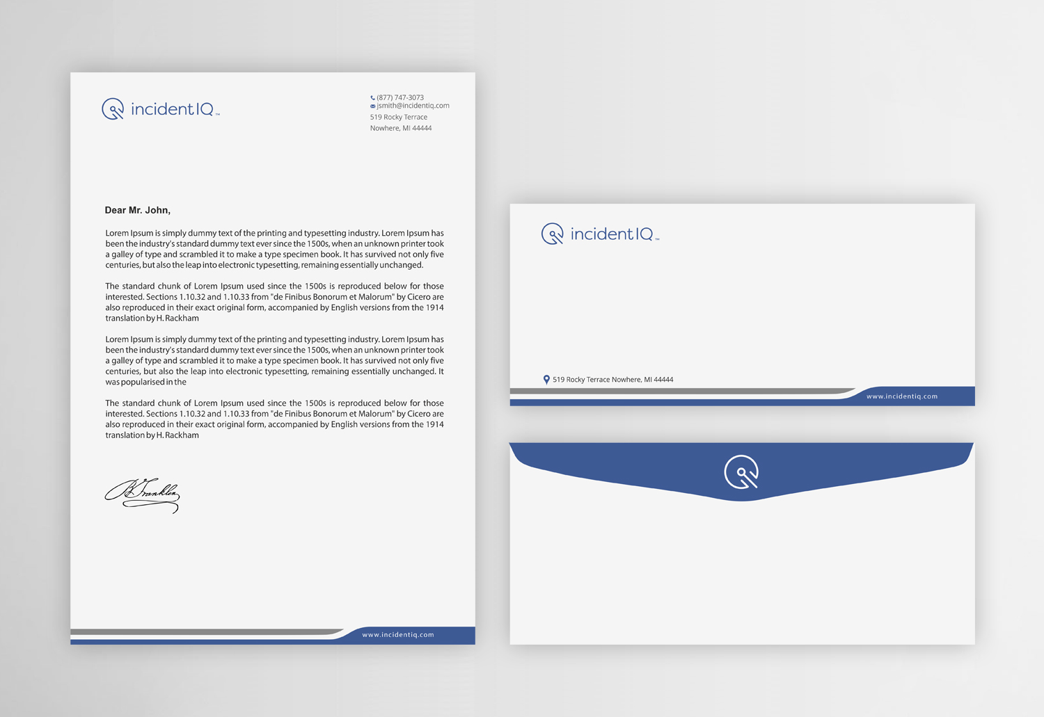 Letterhead Design by Infinitive Technology for this project | Design #19529363