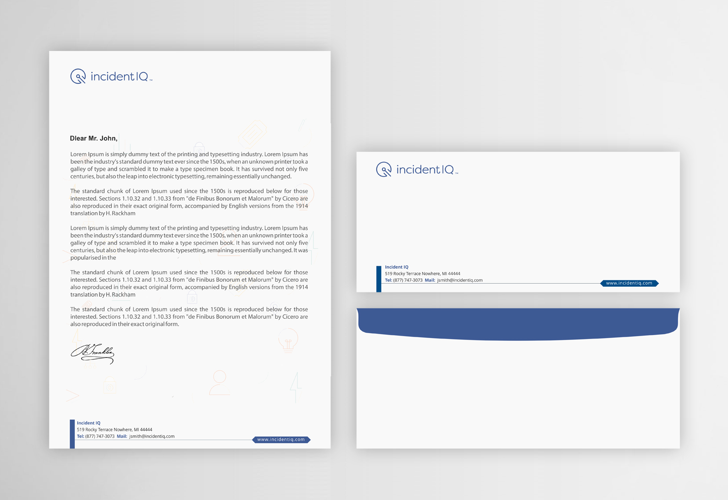 Letterhead Design by Infinitive Technology for this project | Design #19529366