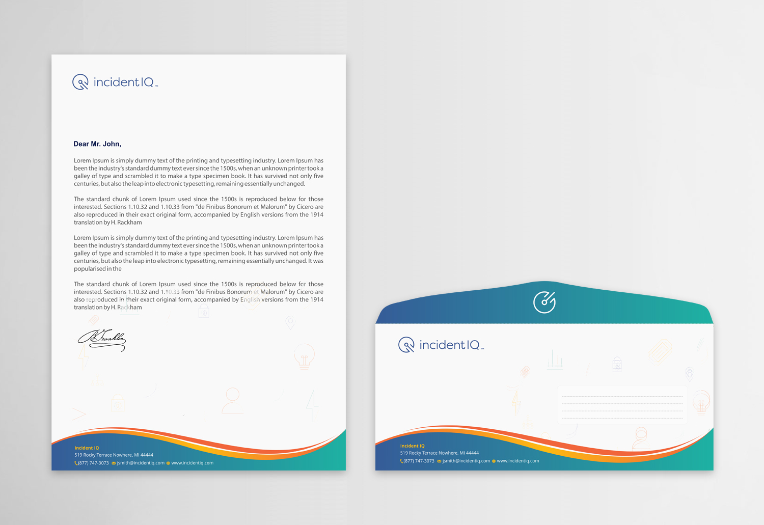 Letterhead Design by Infinitive Technology for this project | Design #19535166