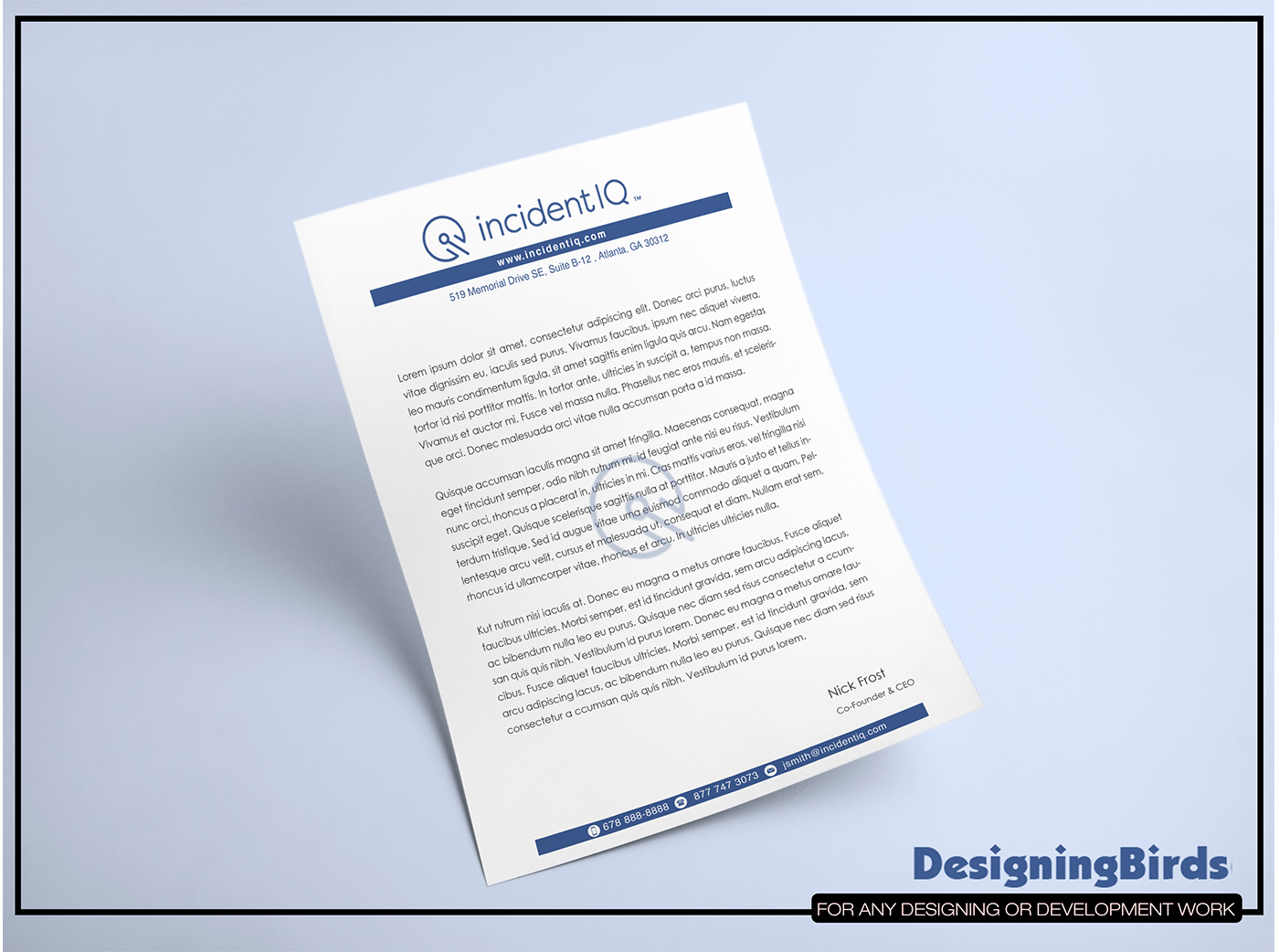 Design En-Tête par Designing Birds pour ce projet | Design #19529913