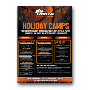 Flyer-Design von Creative D für No Limits Basketball Services | Design: #19537236