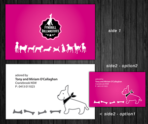 Dog breeder design card | Business Card Design by Rflames