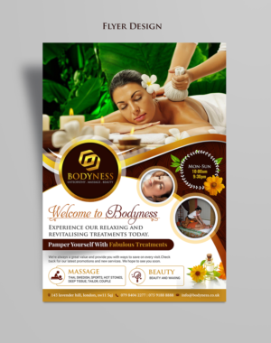 thai contemorary modern design needed for new massage and beauty luxury salon | Flyer Design by SAI DESIGNS
