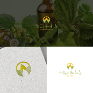 Active Herbals by Van (company dba name), Active Herbal Shots (product line) | Logo Design by .Ashu.