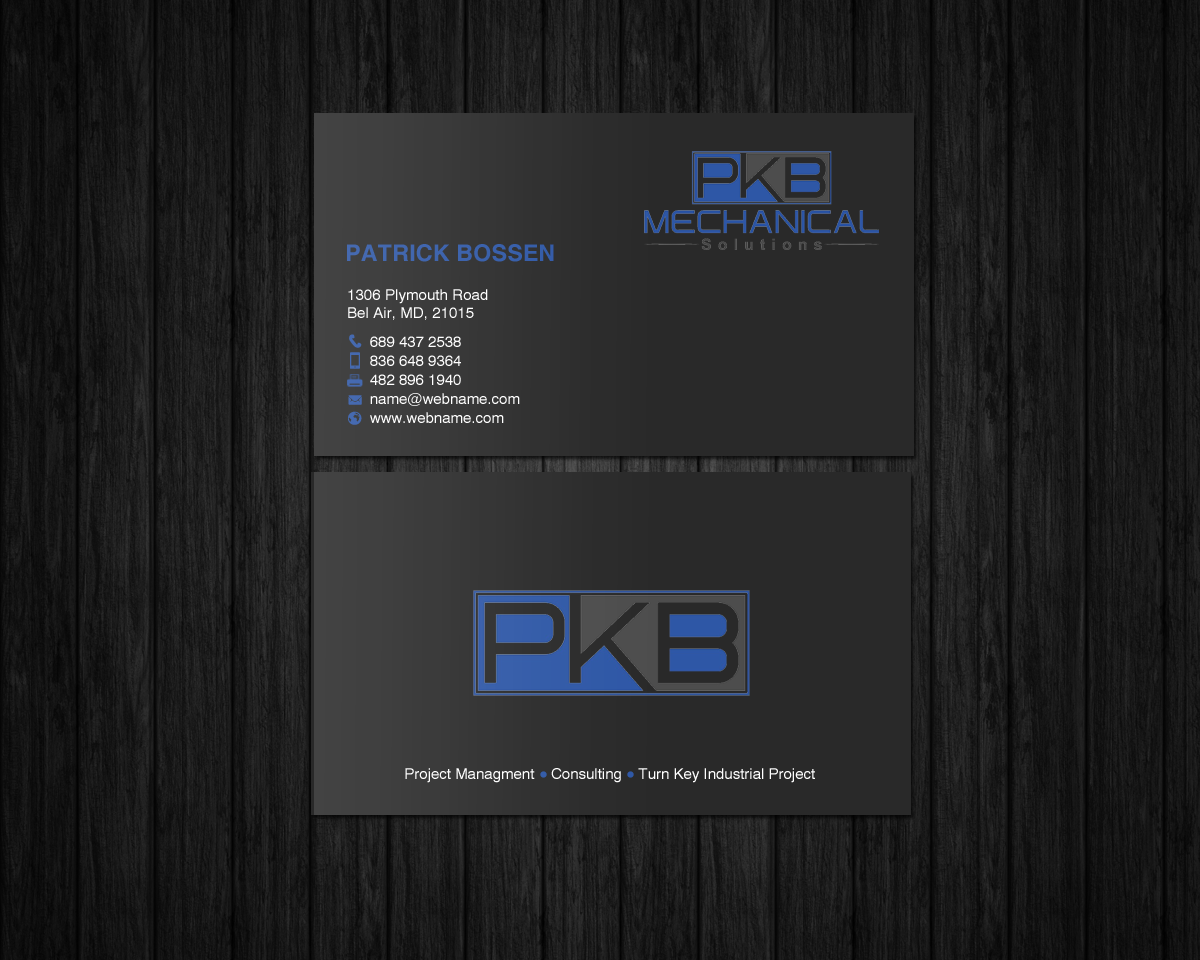Business Card Design by chandrayaan.creative for this project | Design #19529598