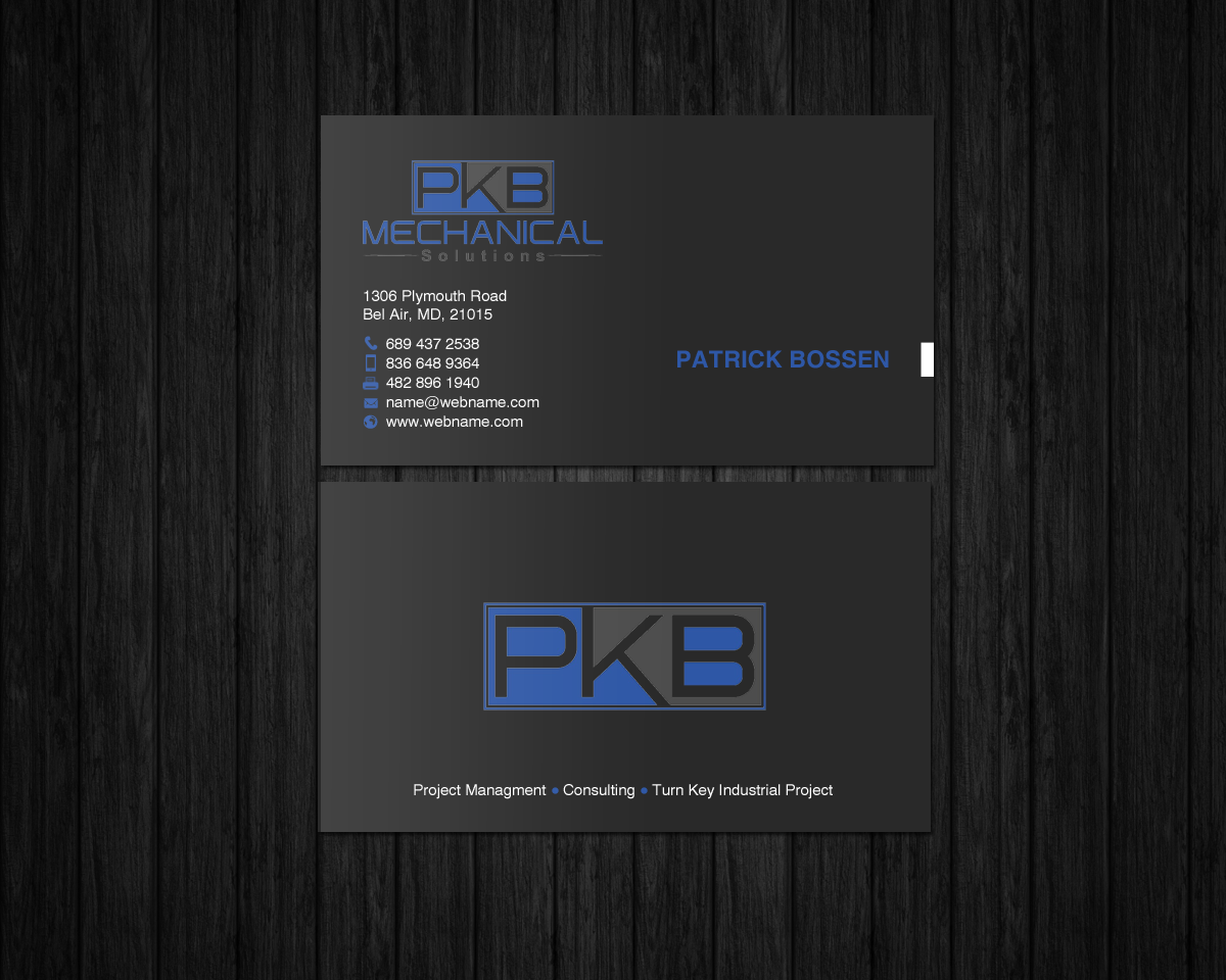 Business Card Design by chandrayaan.creative for this project | Design #19529600