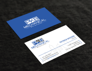 PKB Mechanical Solutions Business Card Design  | Diseño de Tarjeta de Presentación por Tripti Ranjan Gain