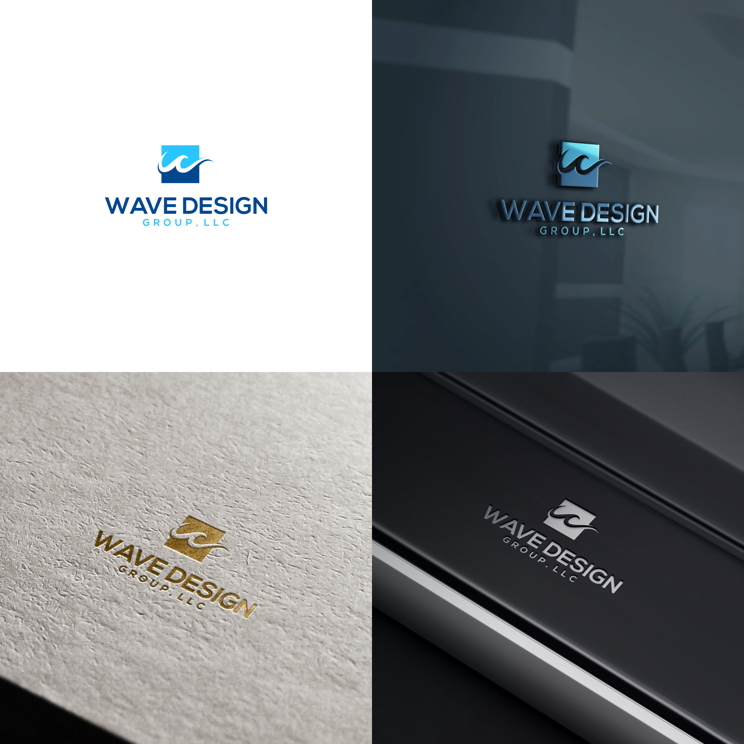 Diseño de Logo por jeruk's para Wave Design Group LLC | Diseño: #19526174