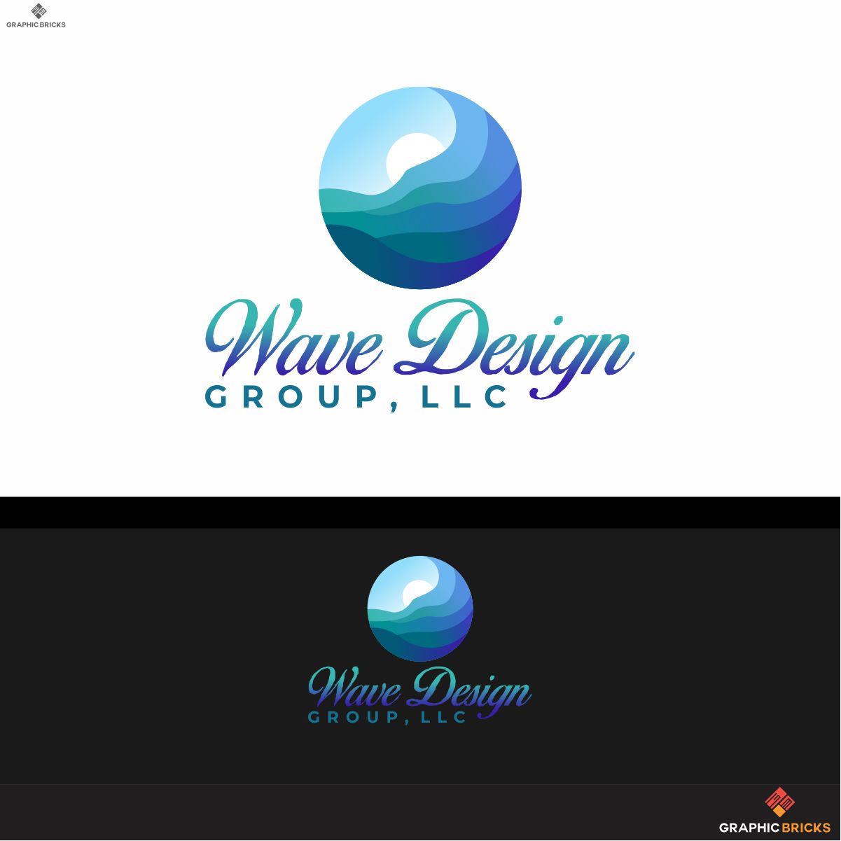 Logo Design by Graphic Bricks for Wave Design Group LLC | Design #19531227