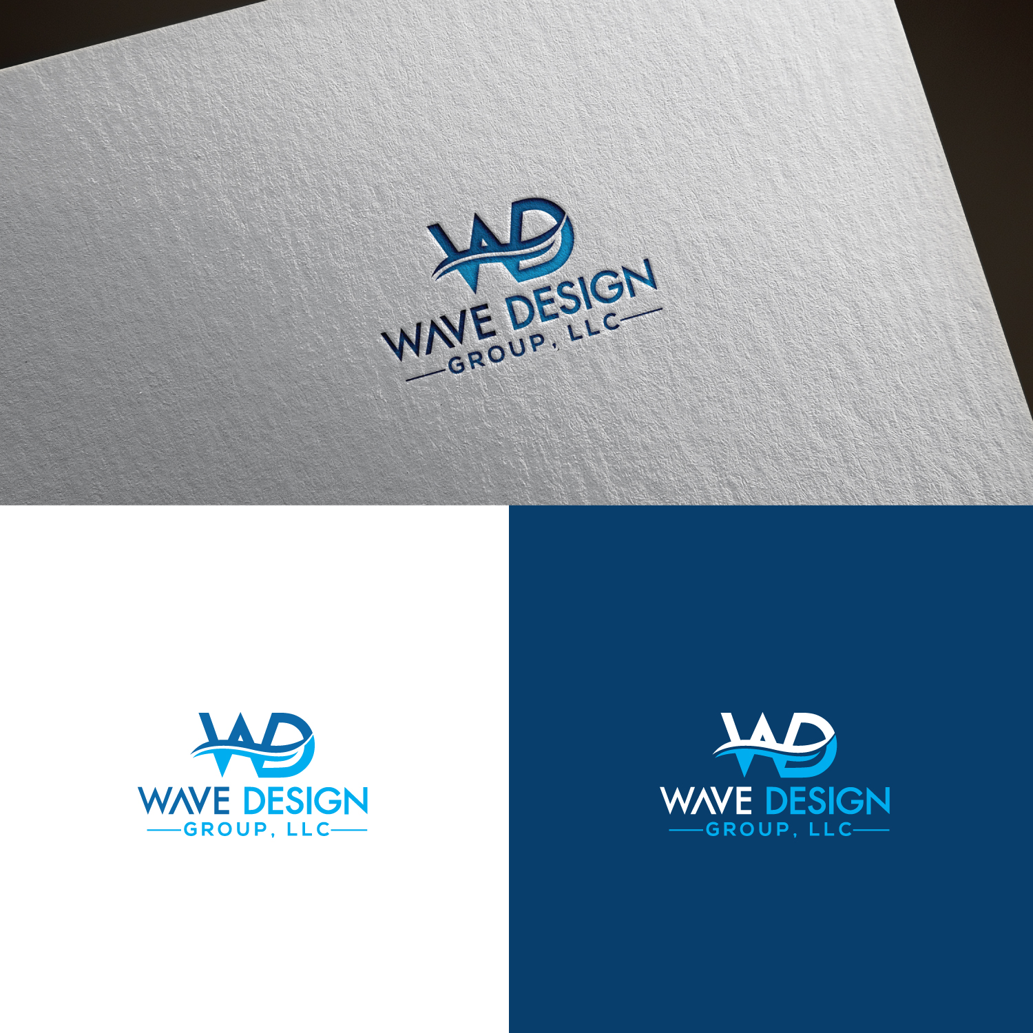 Logo Design by sankar999 for Wave Design Group LLC | Design #19527253