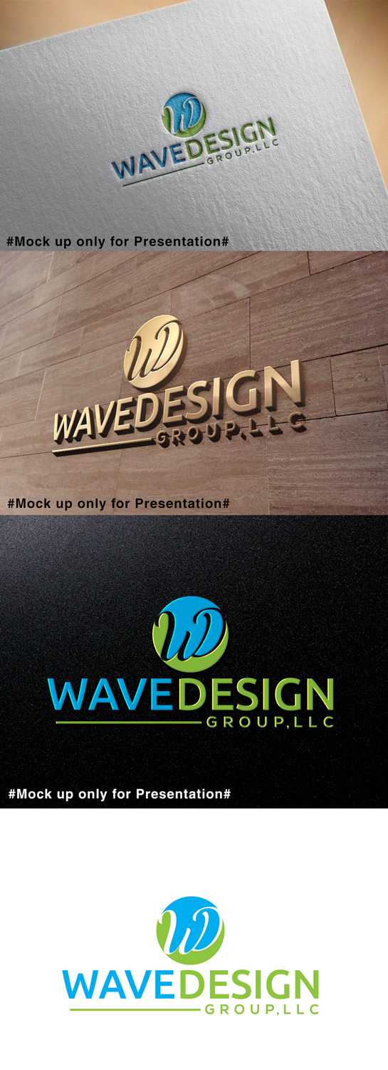 Logo Design by designmind78 for Wave Design Group LLC | Design #19539319