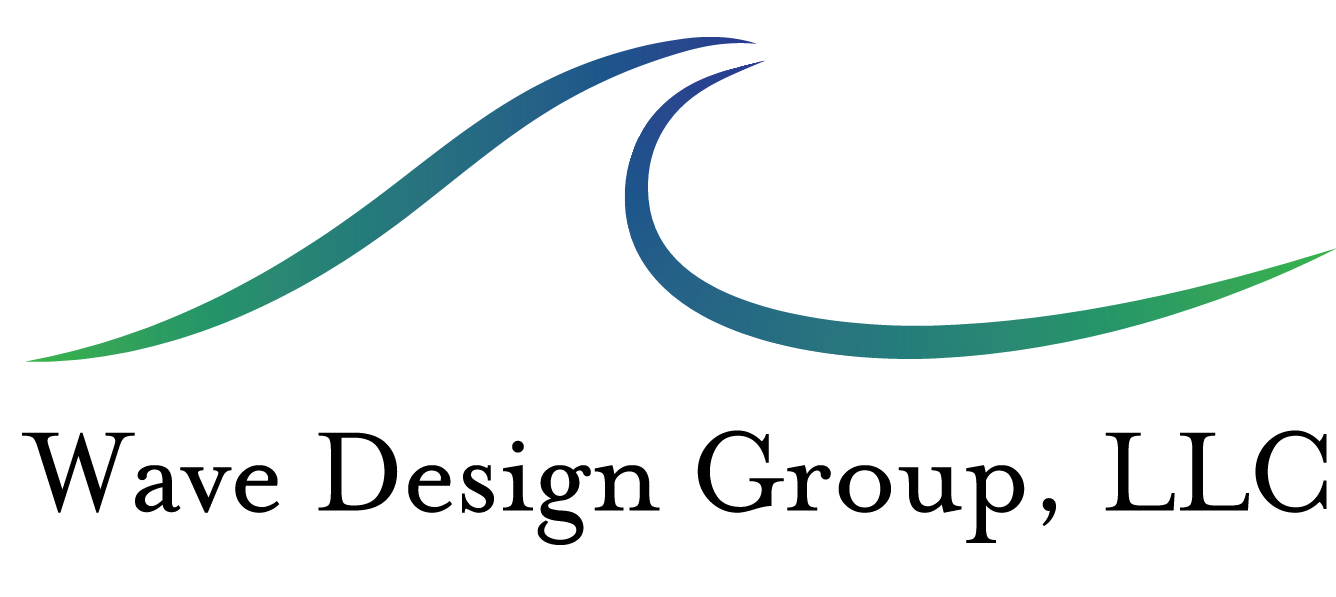 Logo Design by zachary Kilgore 2 for Wave Design Group LLC | Design #19534244