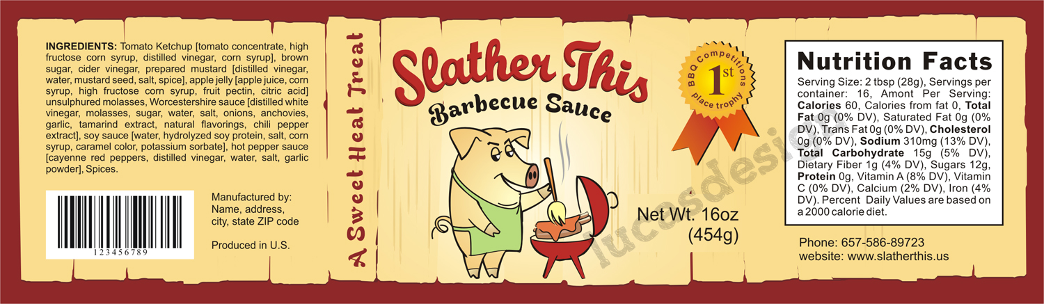 Label Design by lucasdesign for this project | Design #3034622