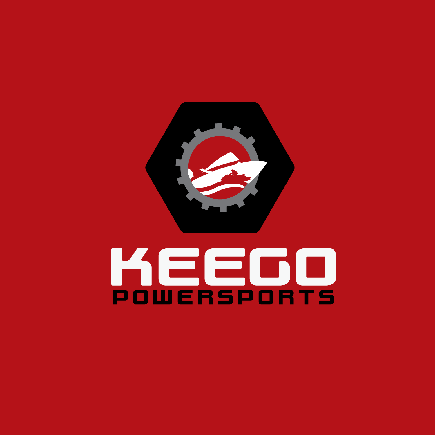 Logo-Design von Kelechi Design für Keego Powersports of MI, LLC | Design #19535966