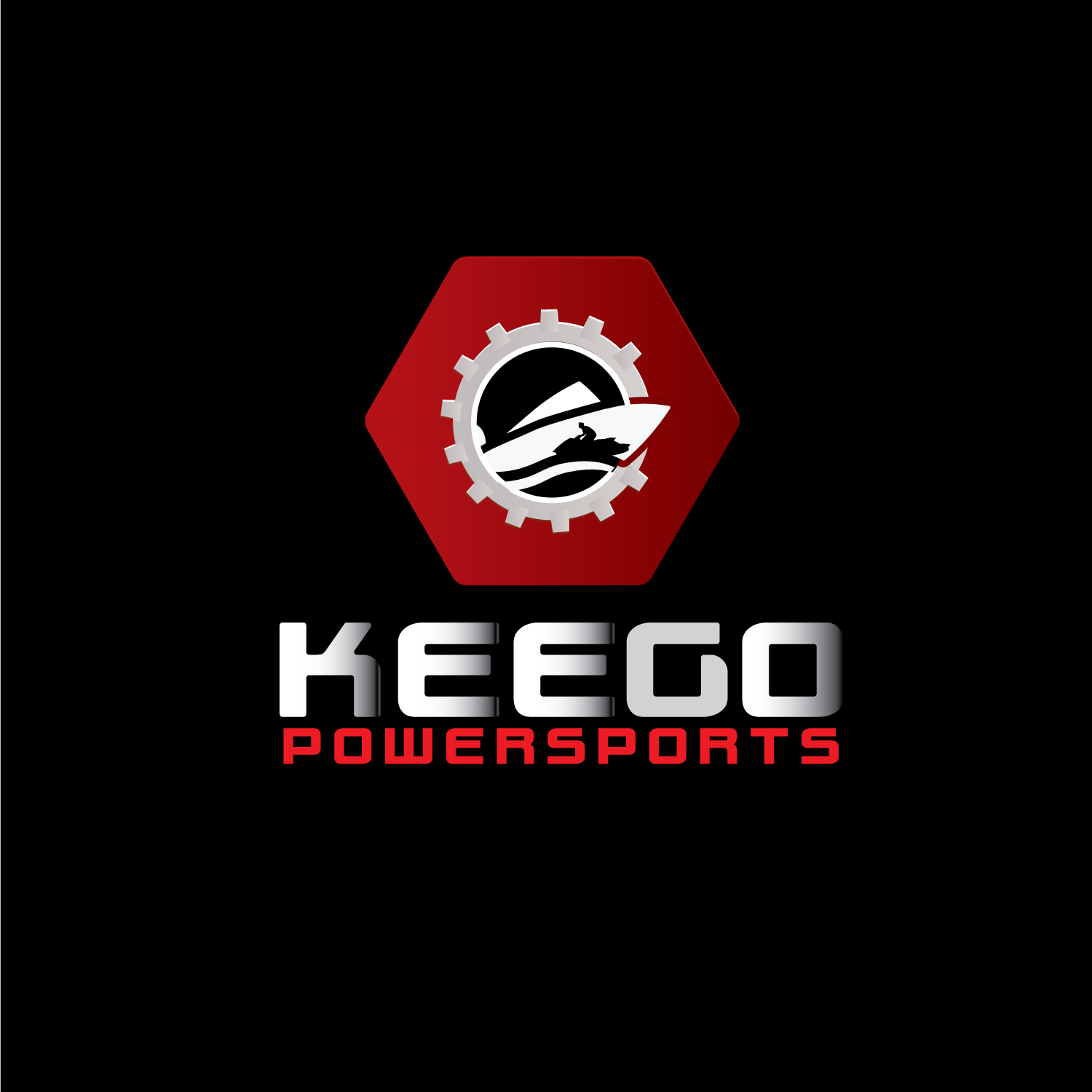 Logo-Design von Kelechi Design für Keego Powersports of MI, LLC | Design #19536037