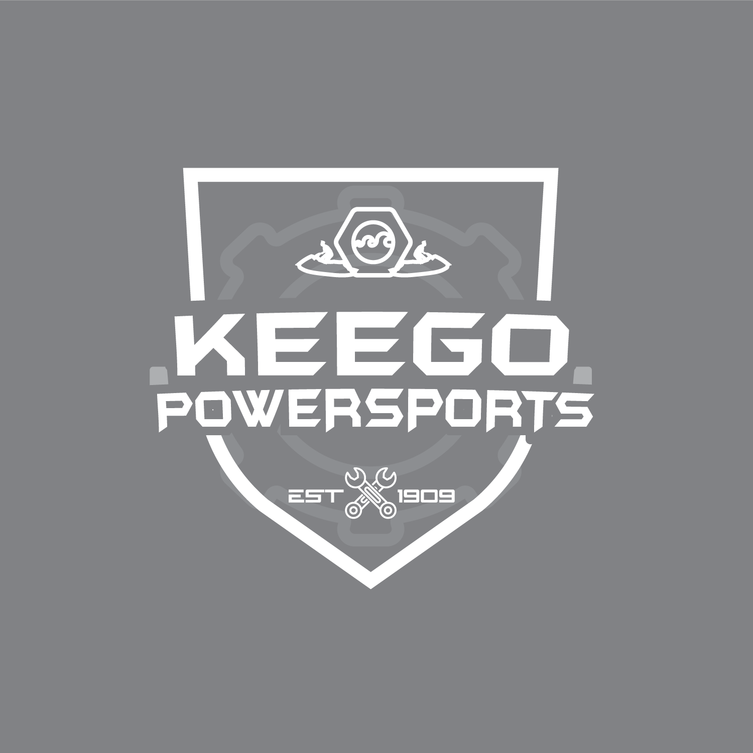 Logo-Design von Kelechi Design für Keego Powersports of MI, LLC | Design #19564715