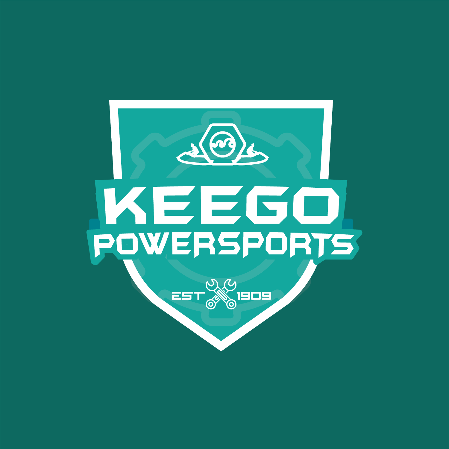 Logo Design by Kelechi Design for Keego Powersports of MI, LLC | Design #19564716