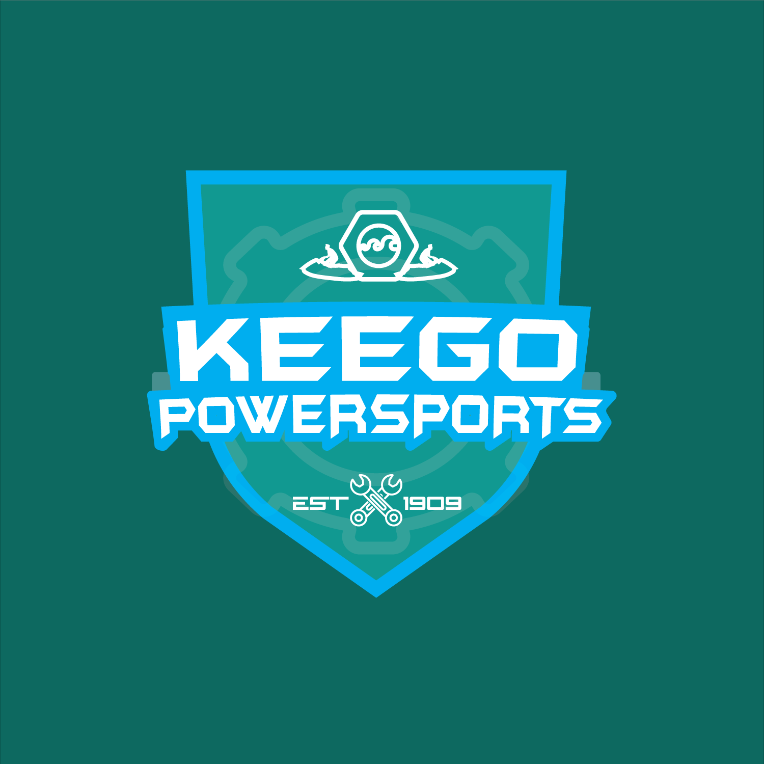 Logo-Design von Kelechi Design für Keego Powersports of MI, LLC | Design #19564717