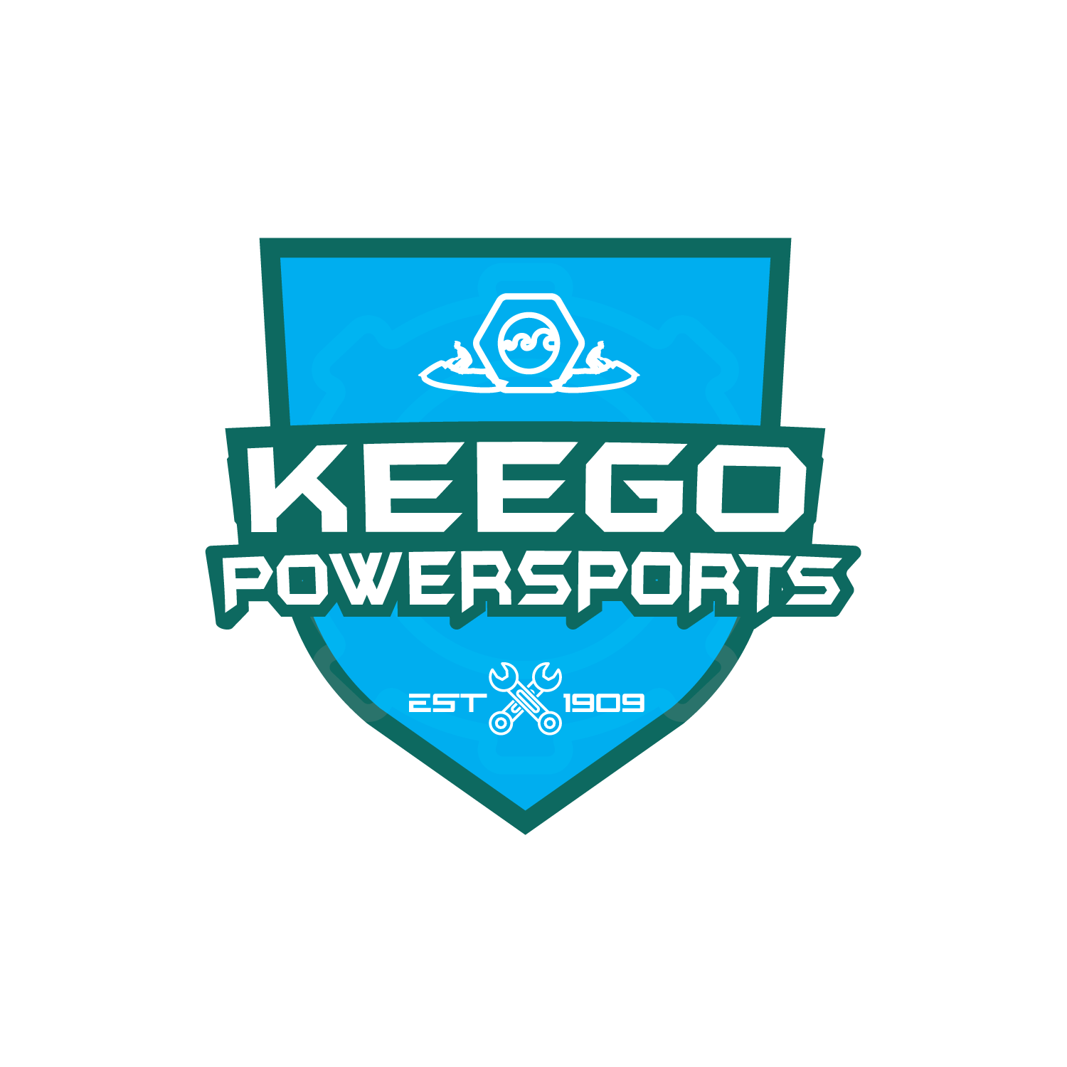 Logo-Design von Kelechi Design für Keego Powersports of MI, LLC | Design #19564865