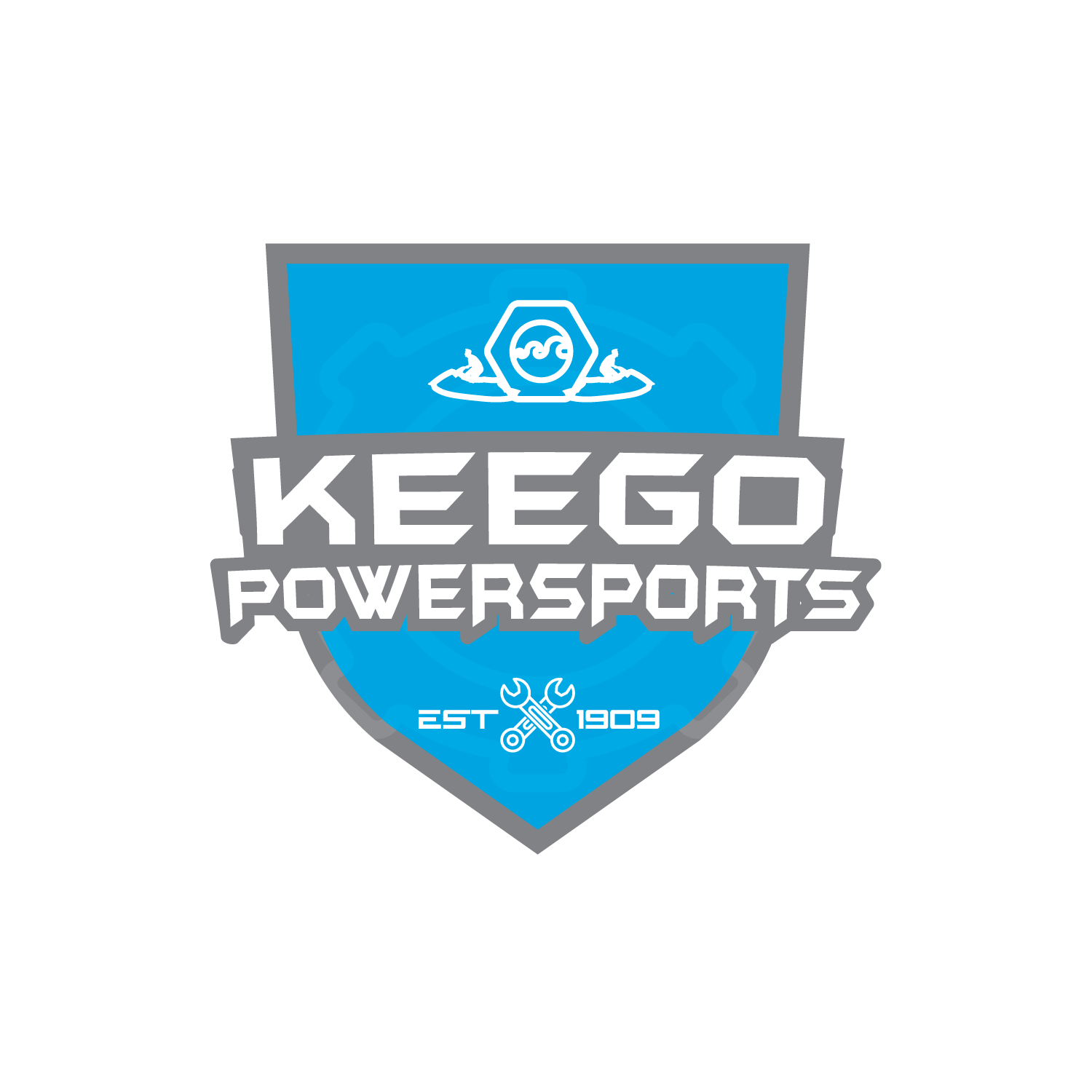 Logo Design by Kelechi Design for Keego Powersports of MI, LLC | Design #19564866