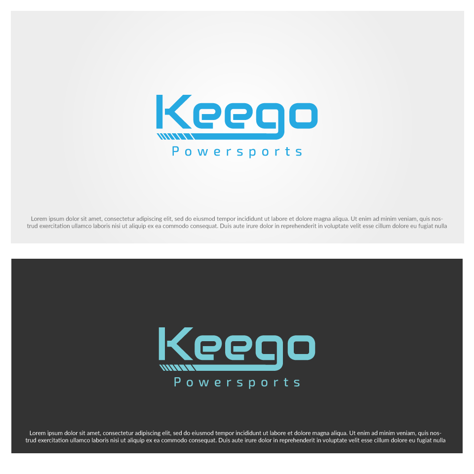 Logo-Design von WILD FOX Desing Studio für Keego Powersports of MI, LLC | Design #19533302
