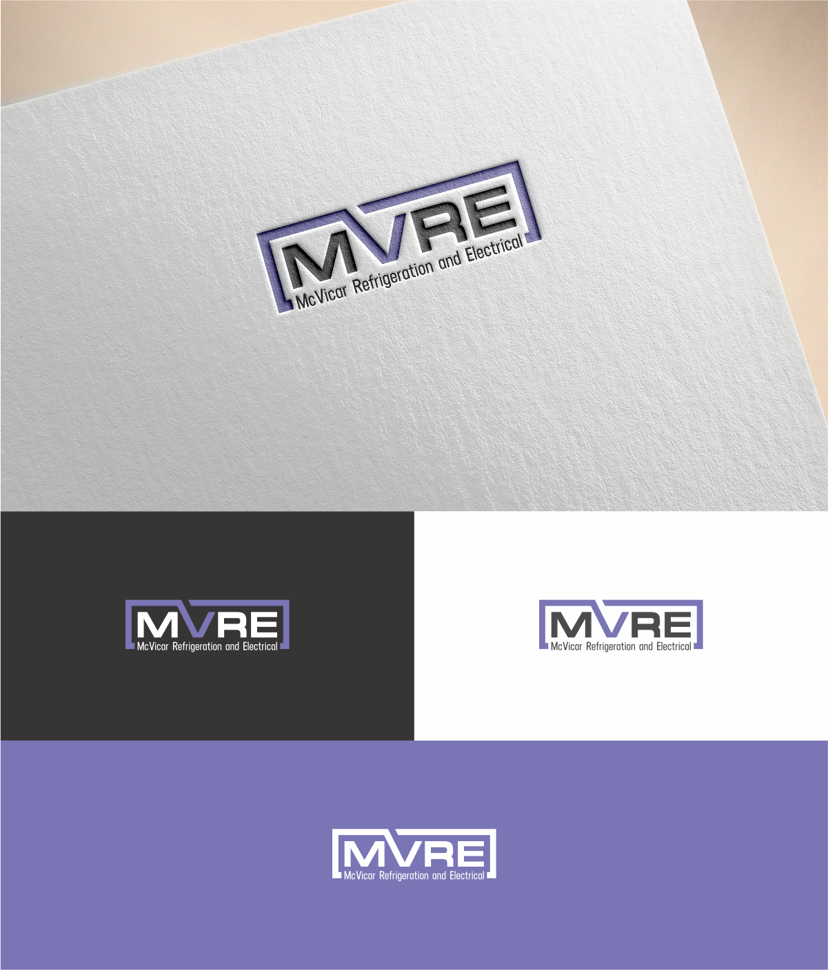 Logo Design by MKR for Mcvicar Refrigeration & Electrical | Design #19535893